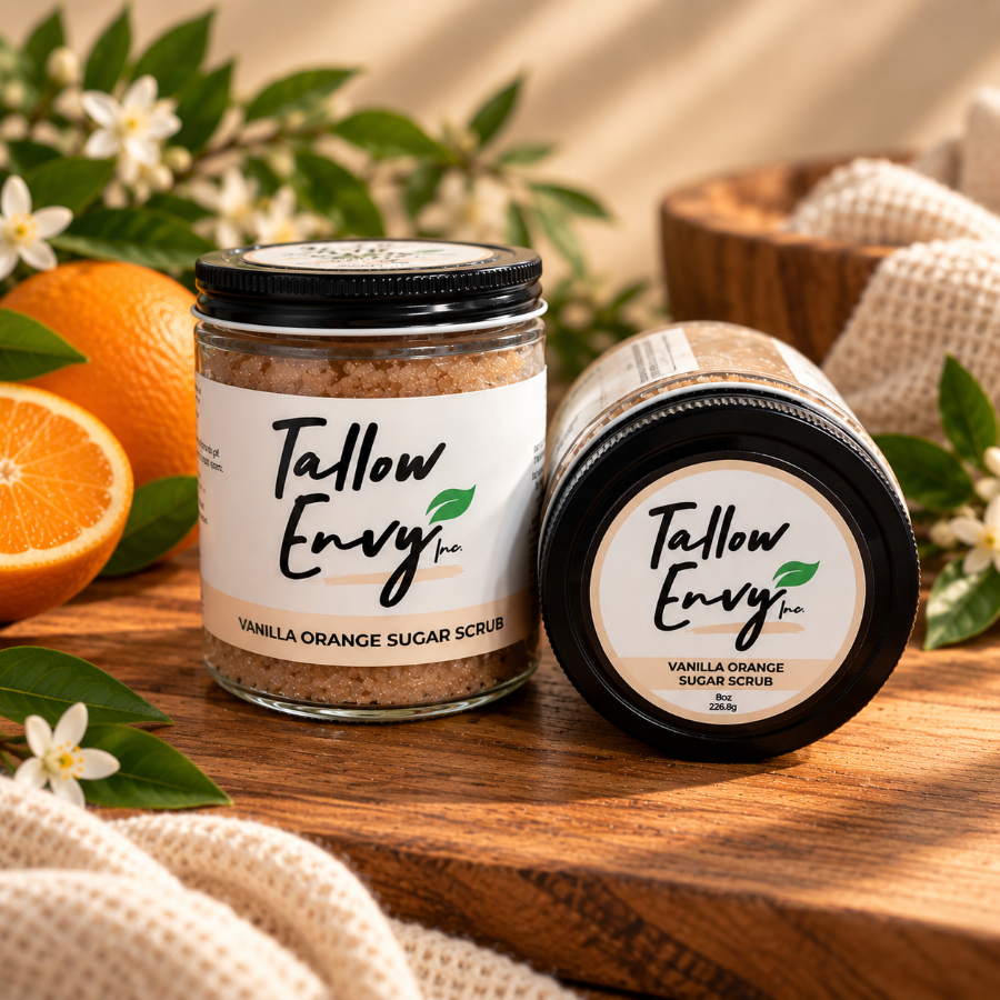 Vanilla Orange Sugar Scrub