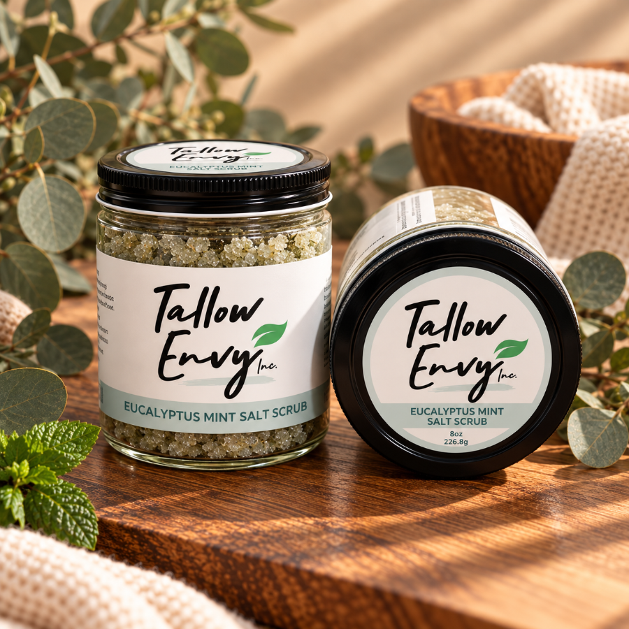 Eucalyptus Mint Salt Scrub