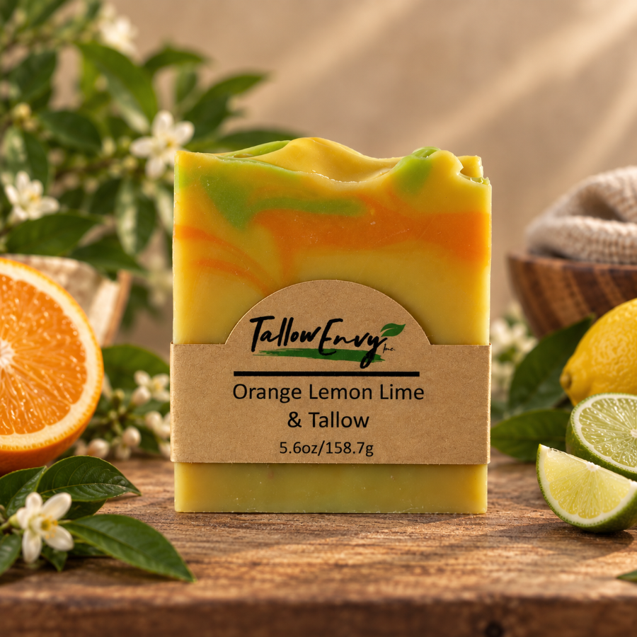 Orange Lemon Lime Tallow Soap