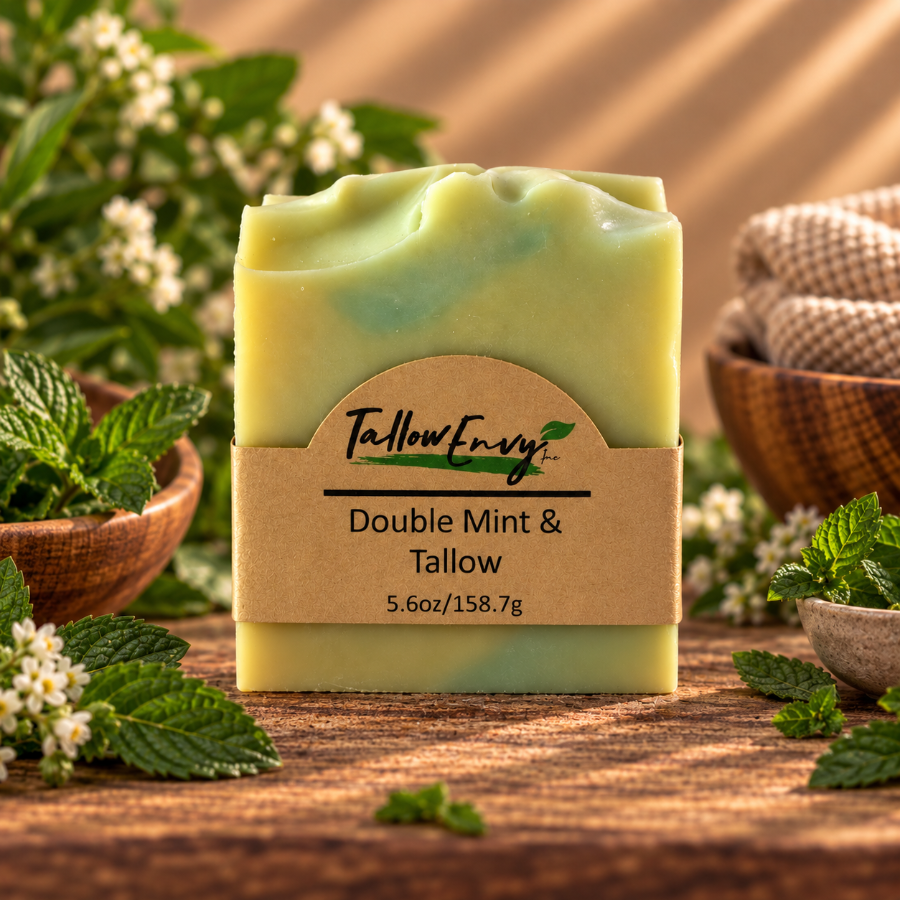 Double Mint Tallow Soap