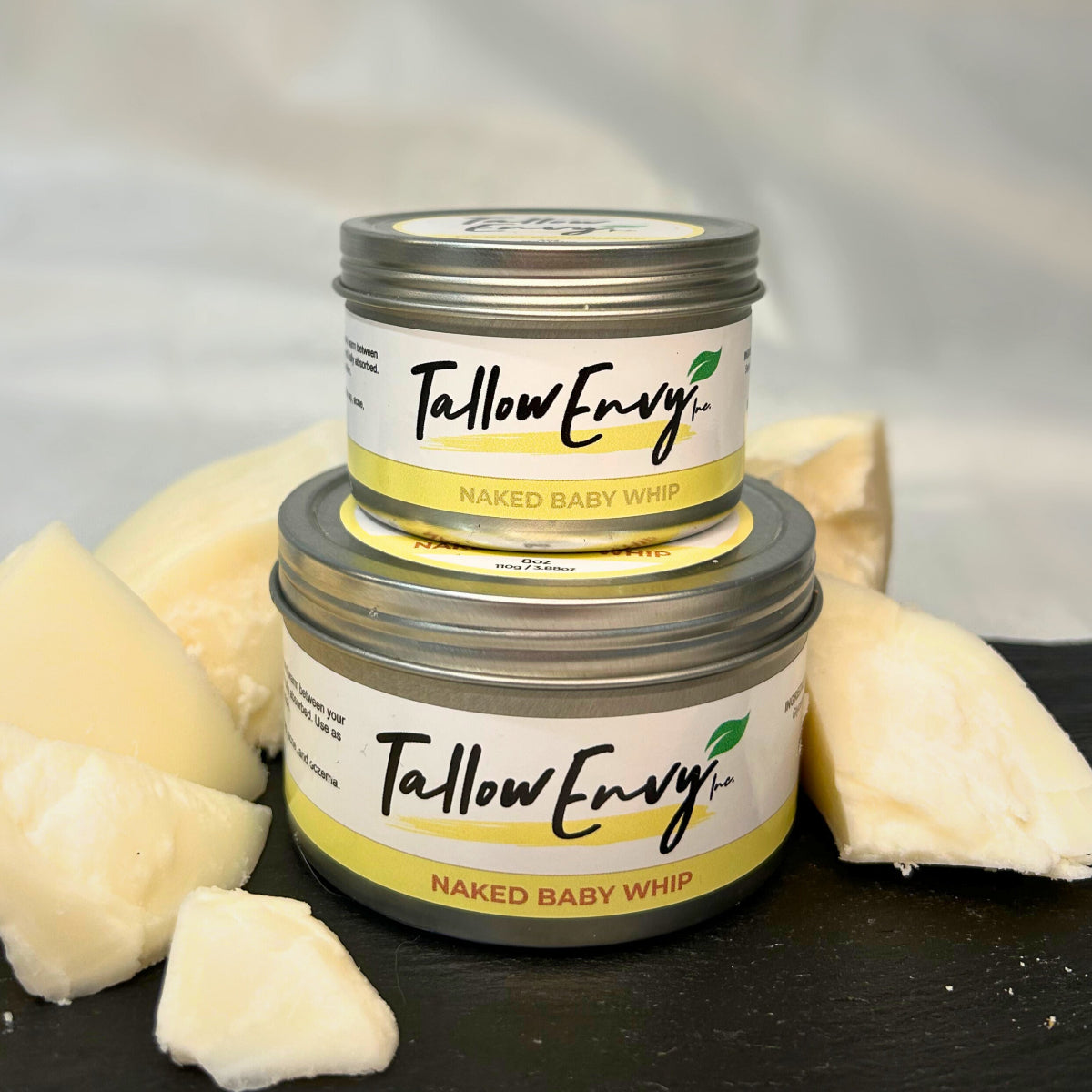 Naked Baby Whip by Tallow Envy Inc. – Gentle, Fragrance-Free Tallow Baby Moisturizer