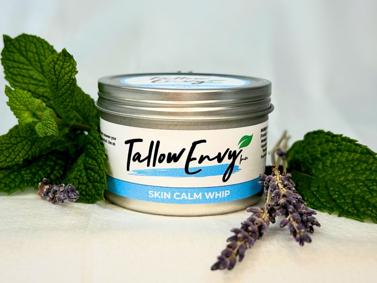 Skin Calm Whip by Tallow Envy Inc. – Soothing Tallow Balm for Redness & Irritated Skin