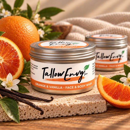 Orange & Vanilla Face and Body Whip