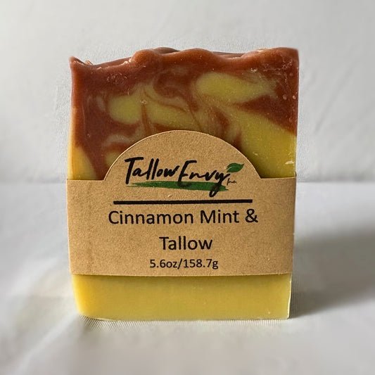 Cinnamon Mint Tallow Soap