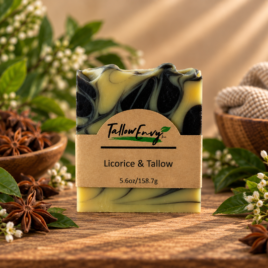 Licorice Tallow Soap
