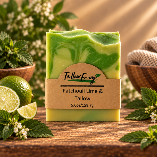 Patchouli & Lime Tallow Soap