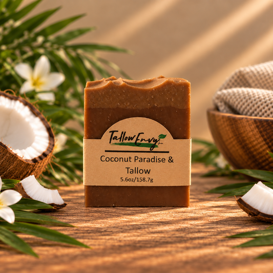 Coconut Paradise Tallow Soap