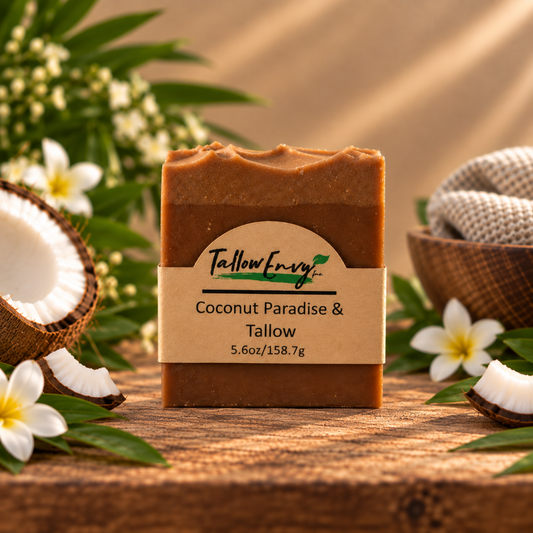 Coconut Paradise Tallow Soap
