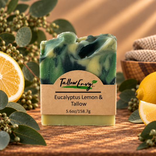 Eucalyptus Lemon Tallow Soap