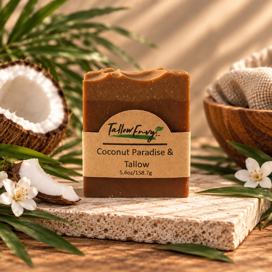Coconut Paradise Tallow Soap
