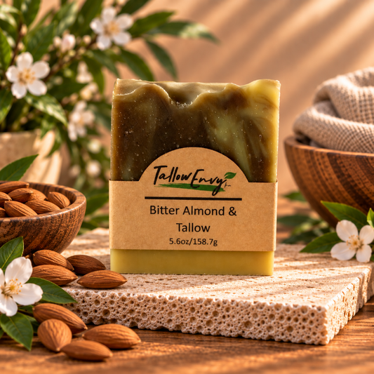 Bitter Almond Tallow Soap