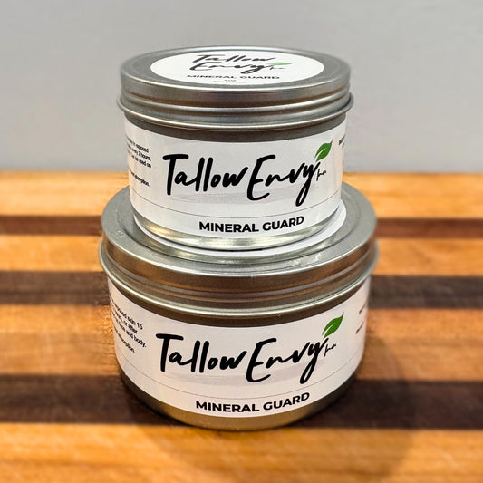Mineral Guard by Tallow Envy Inc. – Natural Zinc Oxide Sunscreen with Grass-Fed Tallow