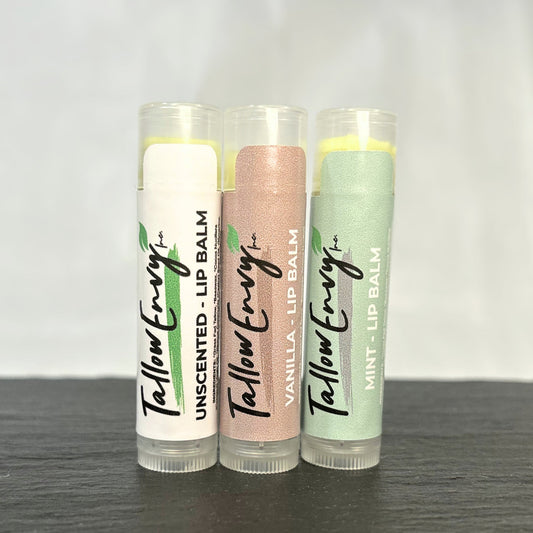 Tallow Lip Balm by Tallow Envy Inc. – Healing Hydration with Organic Tallow & Beeswax